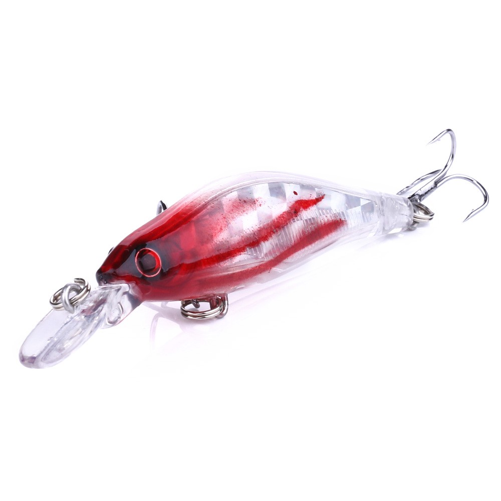 HENGJIA 16pcs minnow crankbait umpan pancing swimbait fishing lure ikan bass memancing peralatan