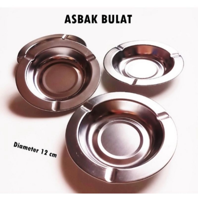 asbak rokok stainless stell