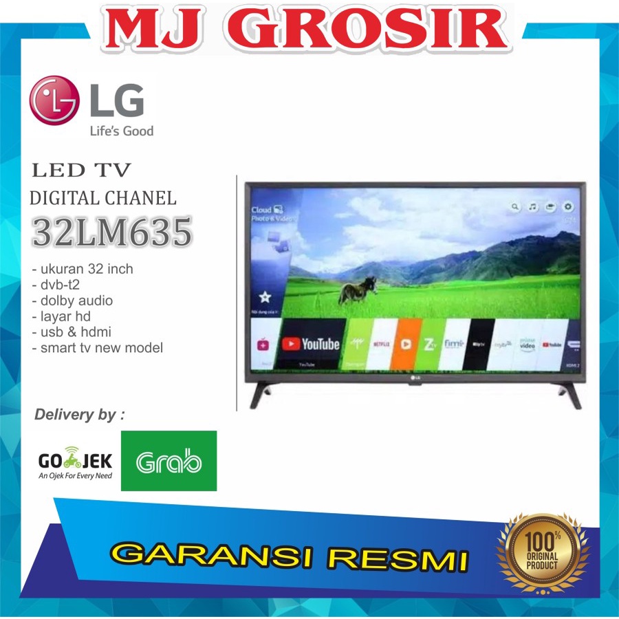 LED TV LG 32&quot; 32LM635 / 32LQ630 32 INCH USB MOVIE HD HDMI SMART TV