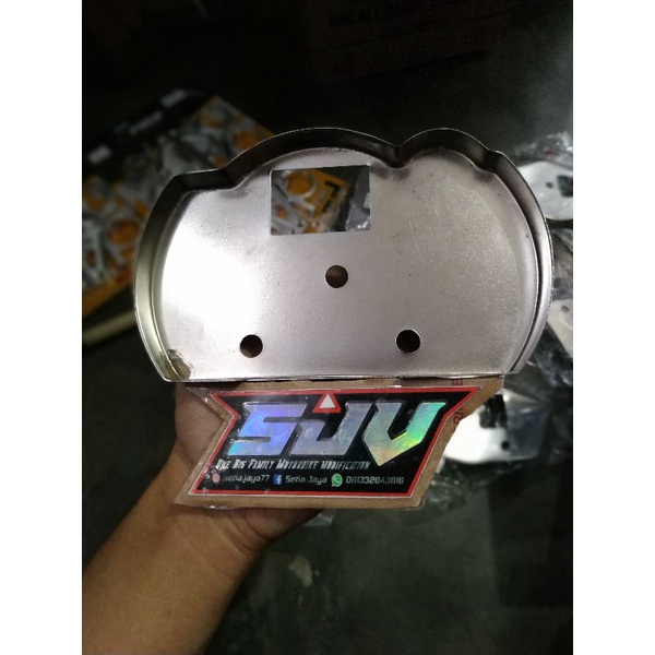 COVER SPIDO KOSO RX2N/RX1N/KTM CHROME MURAH