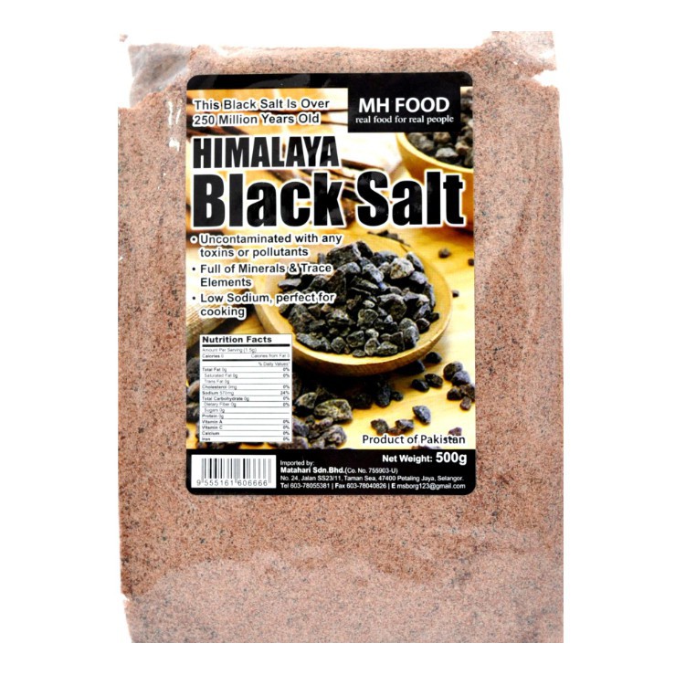 

MH FOOD Himalayan Black Salt 500g