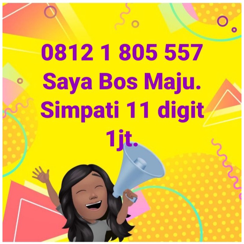 nomor cantik simpati 11 digit 08** 1 805 557 nocan-kartu-perdana-telkomsel