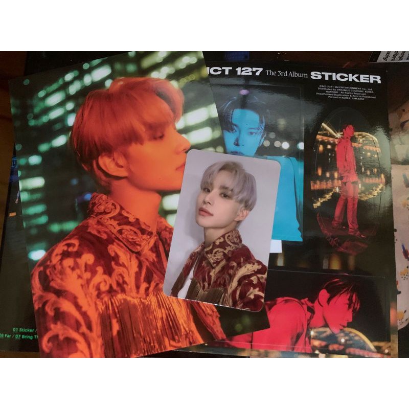 UNSEALED ALBUM STICKER SEOUL CITY PC JUNGWOO