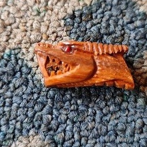 kepala gelang ukir naga dan macan