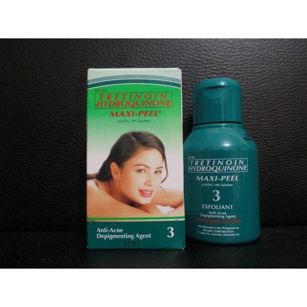 AZZAHRA maxi-peel tretinoin hydroquinone - maxipeel tretinoin hydroquinone