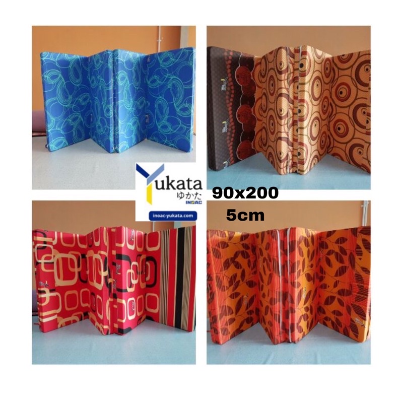 Kasur Busa Lipat2 INOAC YUKATA 90x200x5cm