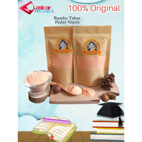 

Bumbu Tabur Pedas Manis Bubuk / Bumbu Masakan - Ibu Suharti // Premium