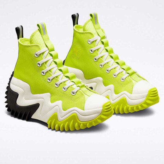 CONVERSE RUN STAR MOTION HI UTILITY LIME TWIST BLACK EGRET ORIGINAL