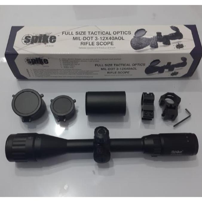 Telescope SPIKE 3-12 x 40 AOL RGB