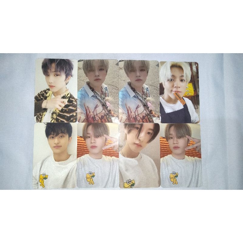 READY PHOTOCARD JISUNG CRAZY, CHENLE CHILL, CAFE JENO,  CAFE MARK, CAFE CHENLE, CAFE RENJUN HOTSAUCE