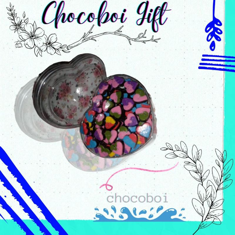 

Coklat untuk Kado / Lebaran / Ulangtahun bentuk love unik lucu ukuran 250gram