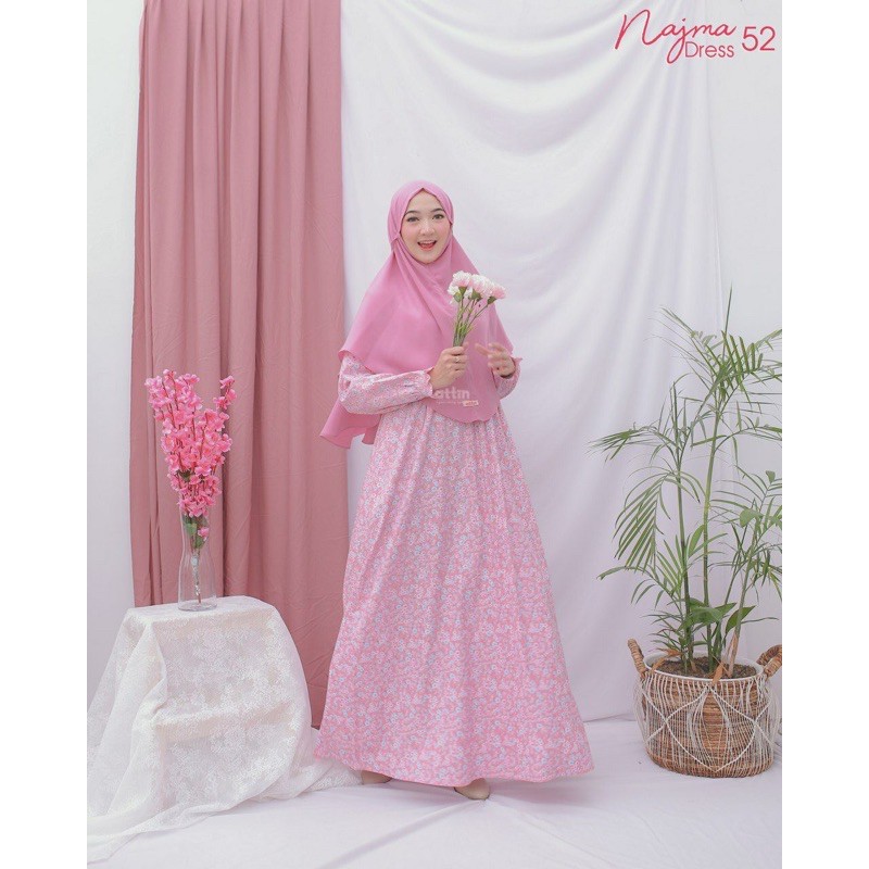 Najma Dress new motif kode 52-60 by Attin