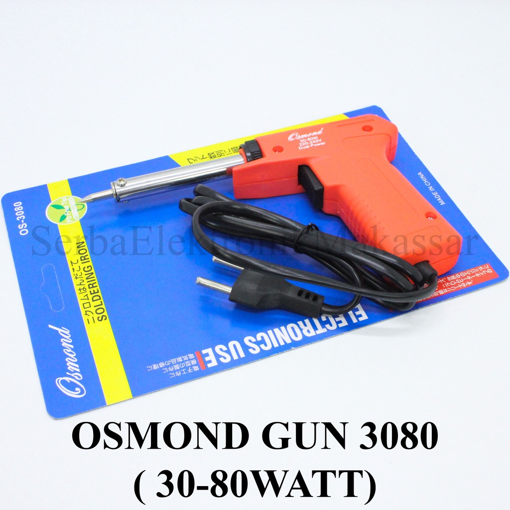 Solder Listrik Tembak Soldering Iron Gun Osmond 3080 30Watt - 80Watt