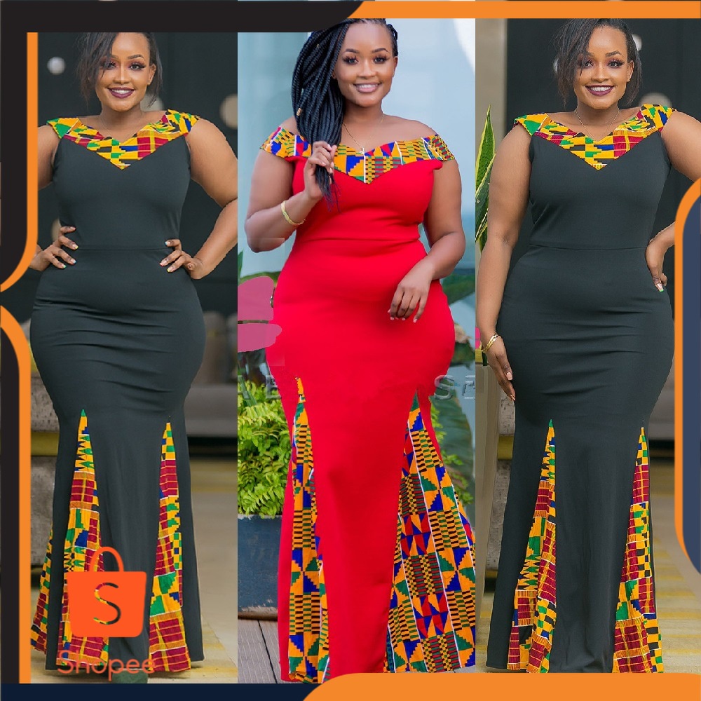 Jumbo Dress 2xl 6xl Afrika    Plus Ukuran Wanita   Kualitas Tinggi Fishtail Gaun Gaun Jx080