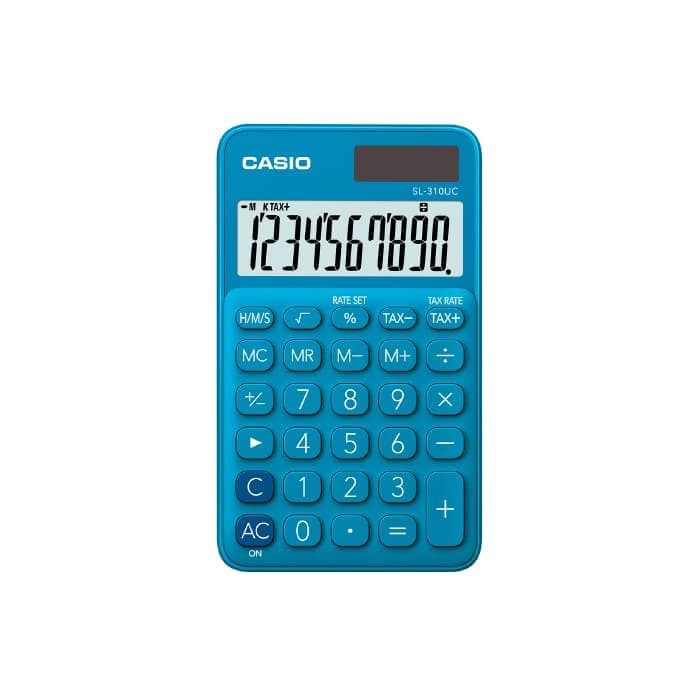 

CASIO Colorful Calculator SL-310UC-Blue