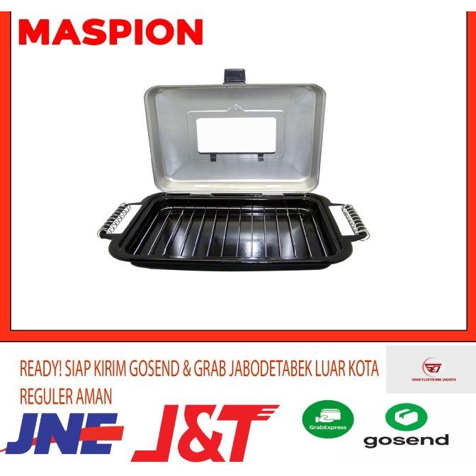 Maspion Crystal Oven. Panggangan Sosis, Sate, Daging