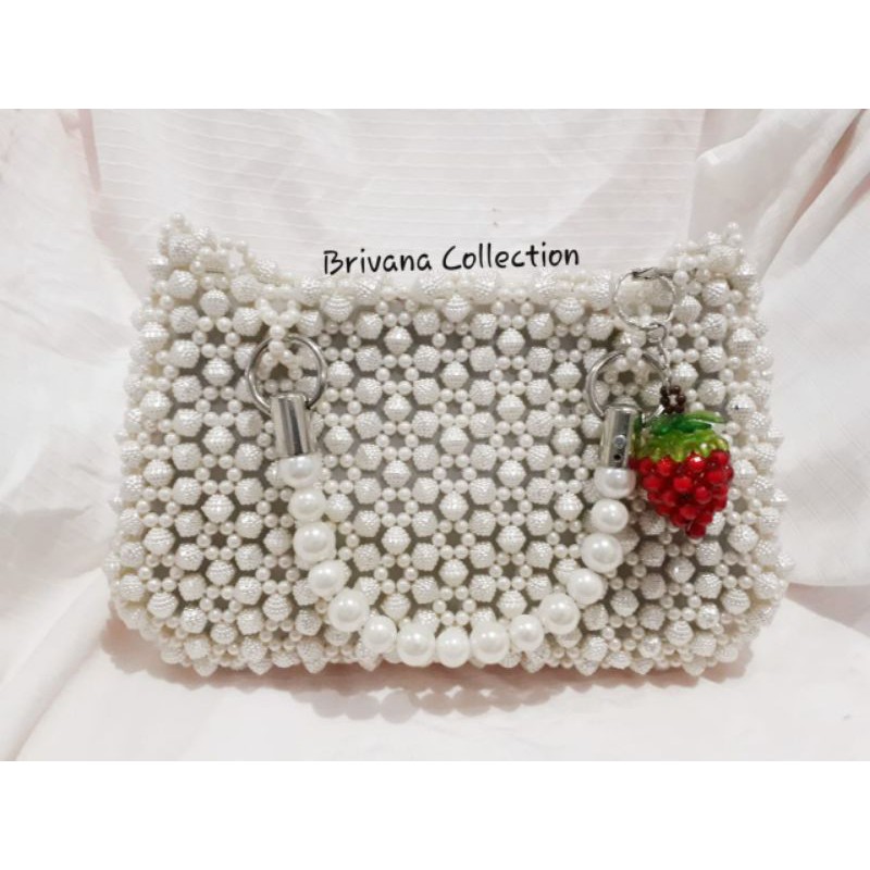 Tas Mutiara Korea Cantik Handmade