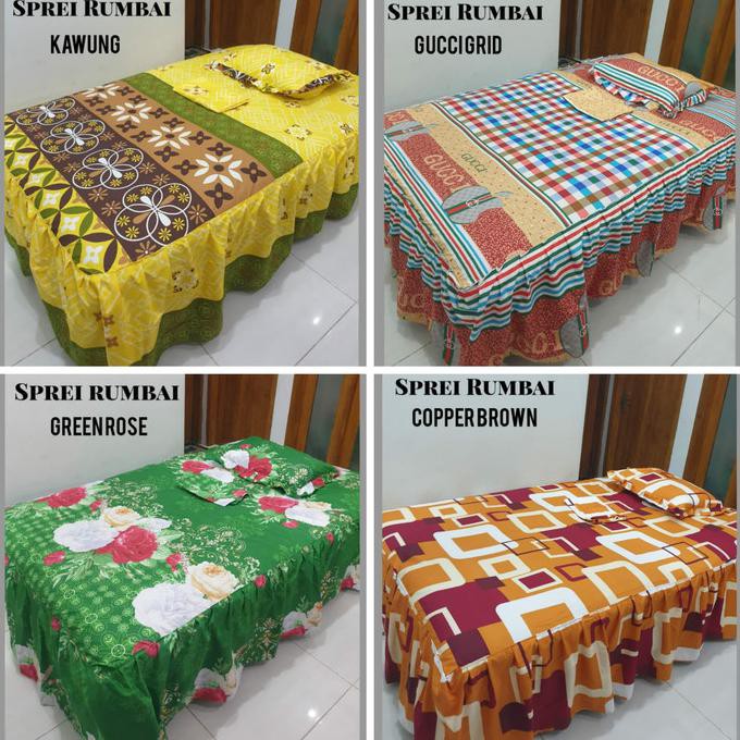Sprei Homemade Rumbai /Uk 160x200