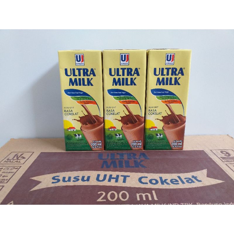 

Susu Ultra Milk Coklat 200 ML