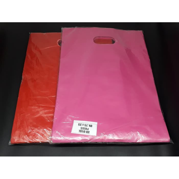 Kantong Plastik Oval - Soft Handle Oval Ukuran 25 X 35 Cm Jakarta