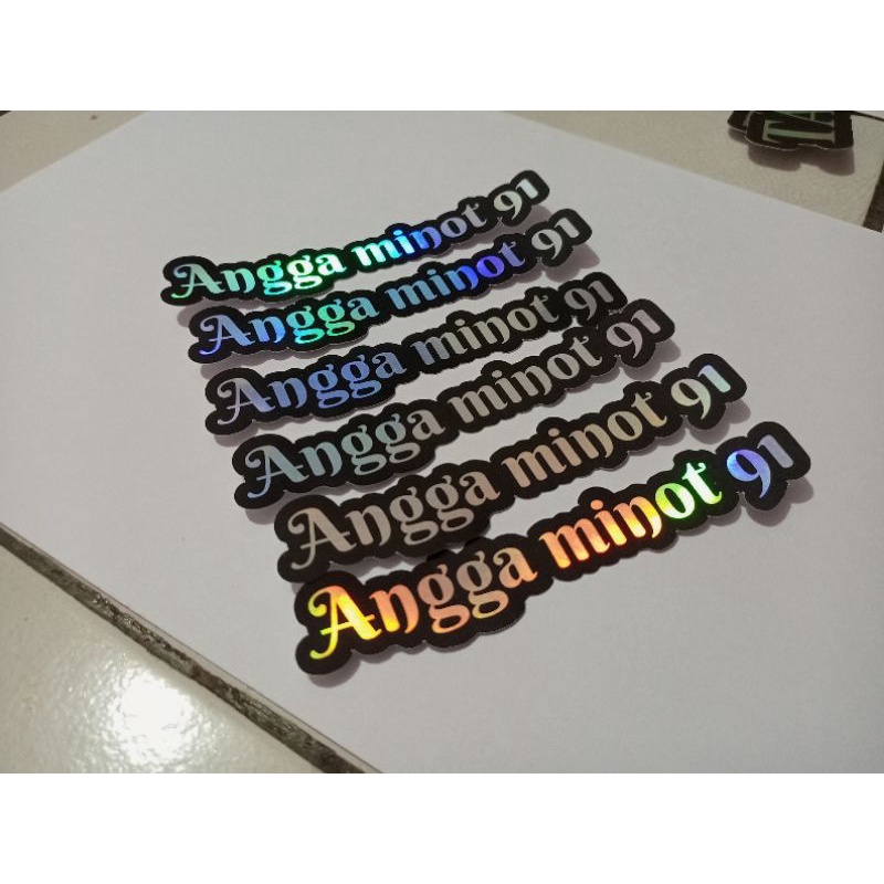 

stiker hologram viral