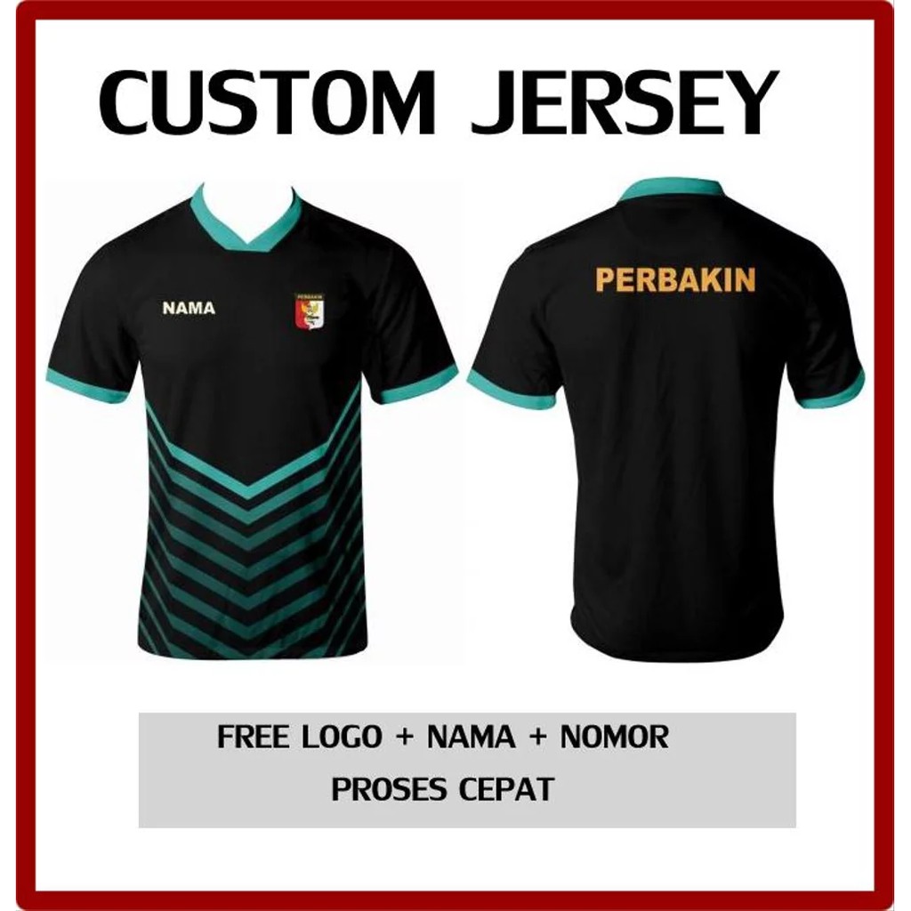 Baju Kaos Jersey Perbakin 589 Printing Custom