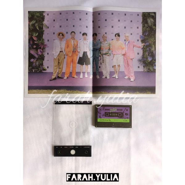 READY STOCK SEASON GREETINGS BTS BANGTAN 2022 SG22 PAPER MAGNET MEMBER SET MEMSET MEMBSET JIMIN JHOP