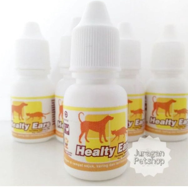 HEALTY EAR 10ML Raid All | Pembersih Telinga Kucing/Anjing | Obat telinga Kucing/Anjing