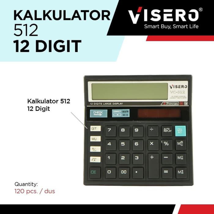 Calculator / kalkulator Visero VC-512 (12 Digit)