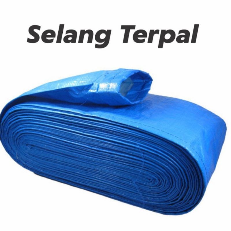 selang terpal plastik 5 dim 50 meter,selang irigasi,selang perairan