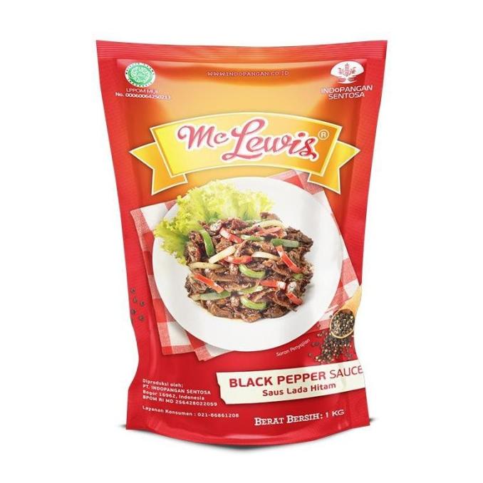 

*****] MC LEWIS BLACK PEPPER 1 KG MCLEWIS LADA HITAM SAUCE SAUS
