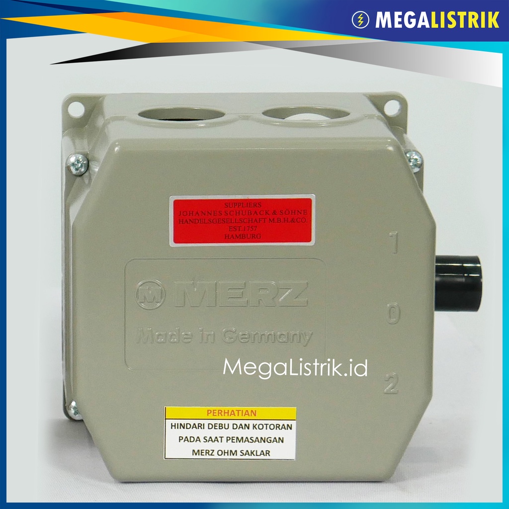 MERZ GZ 1-0-2 4P 40A OHM SAKLAR CAM / CHANGEOVER SWITCH / HANDLE GENSET
