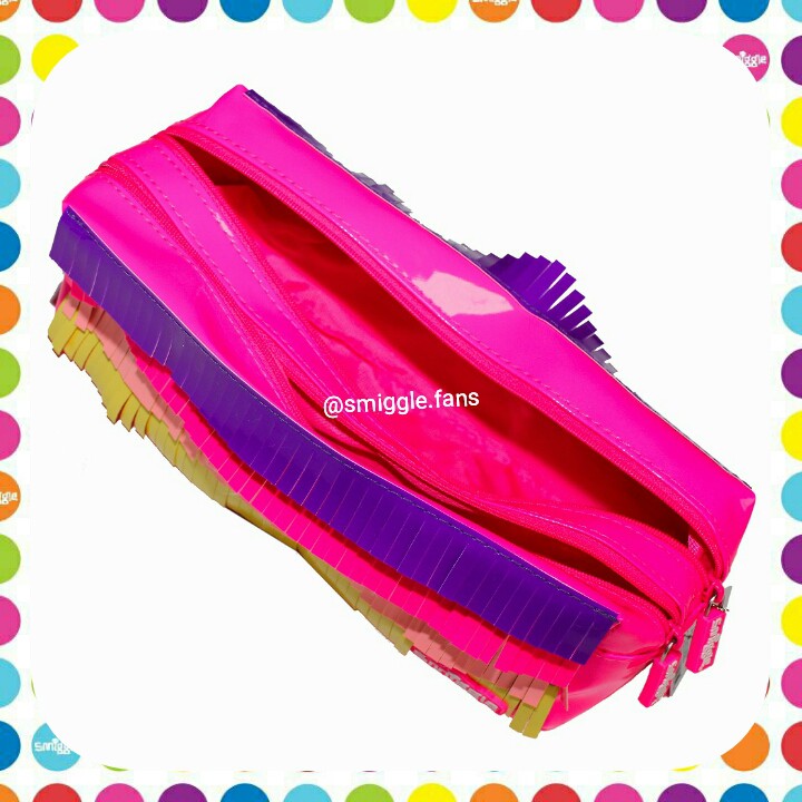 

Smiggle Fringe Rainbow Pencil Case