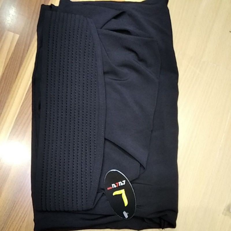 Lulu Hijab New Umi Kulsum / Jilbab bergo khimar bahan stella-Hitam