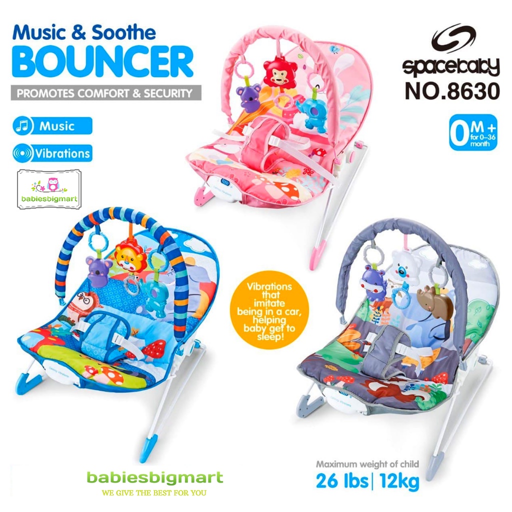 BOUNCER PLIKO PICCOLA ROCKING BABY 11 In 1 PK 306 SPACEBABY ZX-1803 2109 SB 8630 KURSI GOYANG SPACE BABY