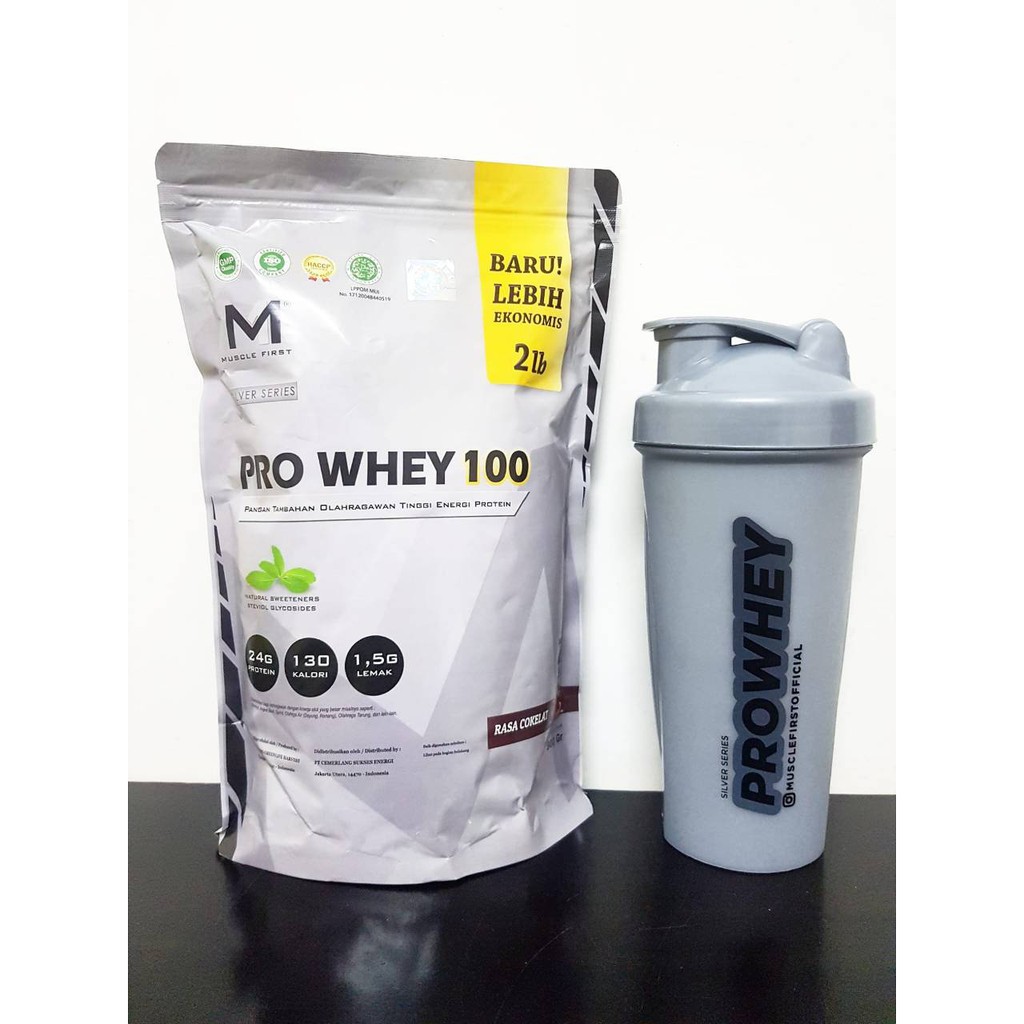 Jual Muscle First Pro Whey 100 2 Lbs 900 Grams Protein MuscleFirst M1 ...