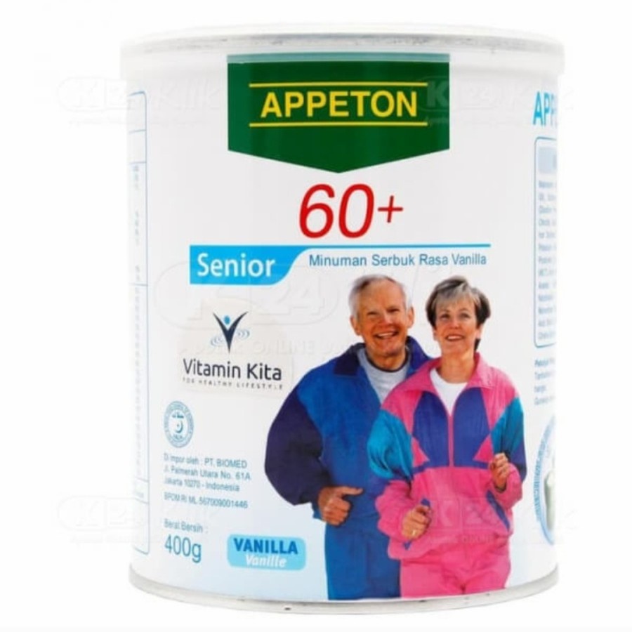 

Appeton Senior 60+ Vanilla 400 Gr