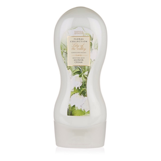 Marks and Spencer Lily of the Valley Shower Cream 250ml (original)