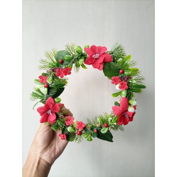 krans natal / hiasan natal / hiasan pintu/ natal 2021
