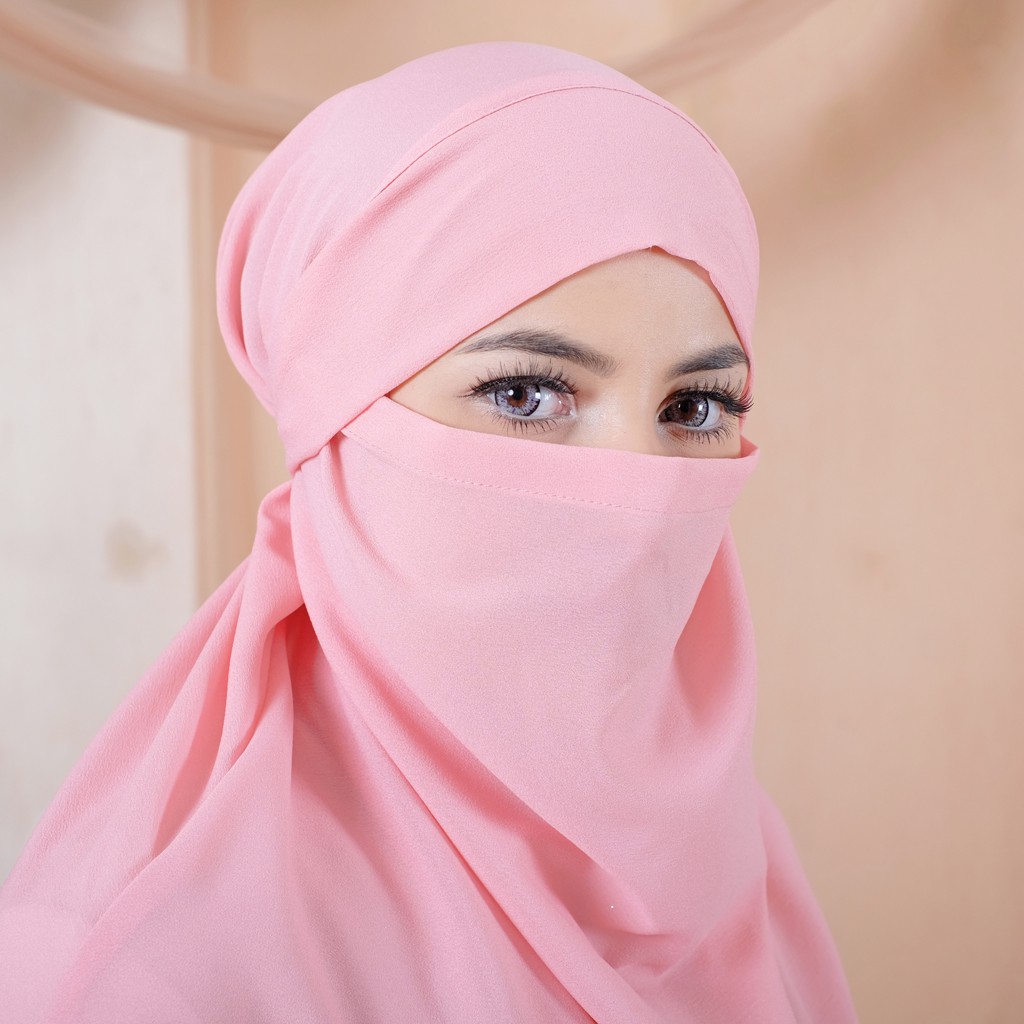 (FRENCH KHIMAR) DAILY FRENCH KHIMAR DIAMOND ELMEERA// ELSHAFAHIJAB HIJAB CADAR// JILBAB NIQOB FRENCH KHIMAR ELMEERA