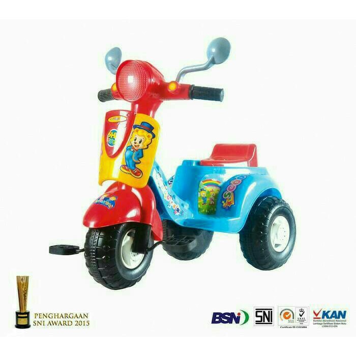 Sepeda Roda Tiga Anak Model Scooter 609