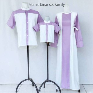  Gamis  Dinar Baju  Anak  Unik Azzafran Set Family Shopee  