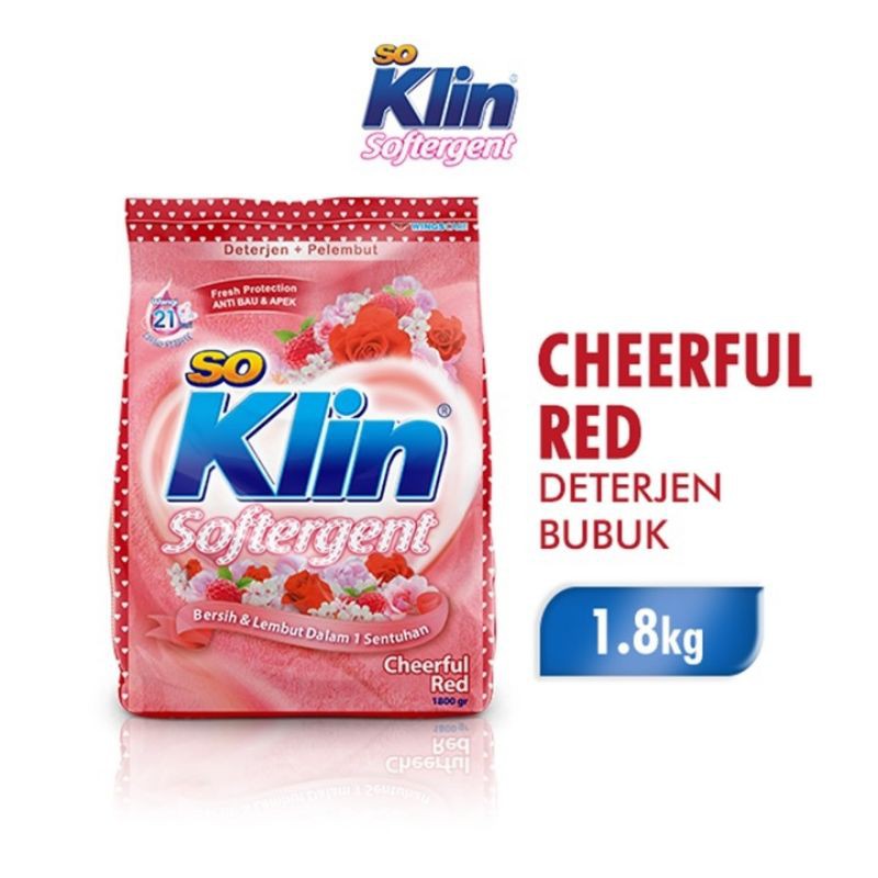 SO KLIN SOFTERGENT 1800GRAM