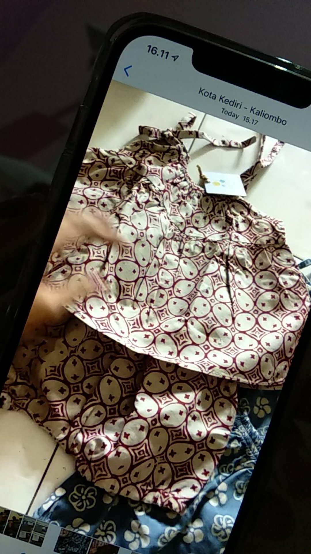 Poppin Babies - Emma Set Dress + Bloomer Bayi Batik