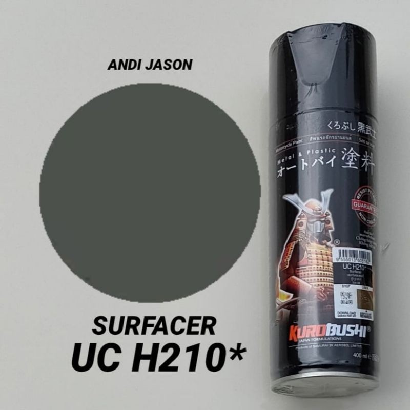 CAT SEMPROT SAMURAI PAINT 400 CC NO UC H210* SURFACER PRIMER CAT DASAR