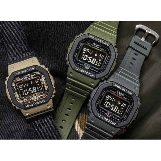 Strap watch Band Casio DW-5610 Tali Jam Tangan Casio DW5610 | Shopee Indonesia