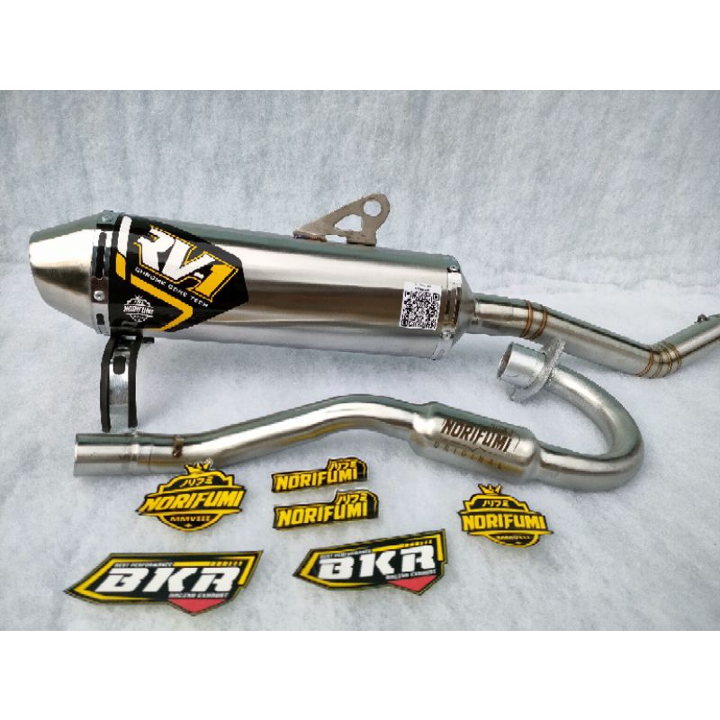 KNALPOT NORIFUMI RV-1 PNP KLX 150 CRF 150L DTRACKER WR 155-8