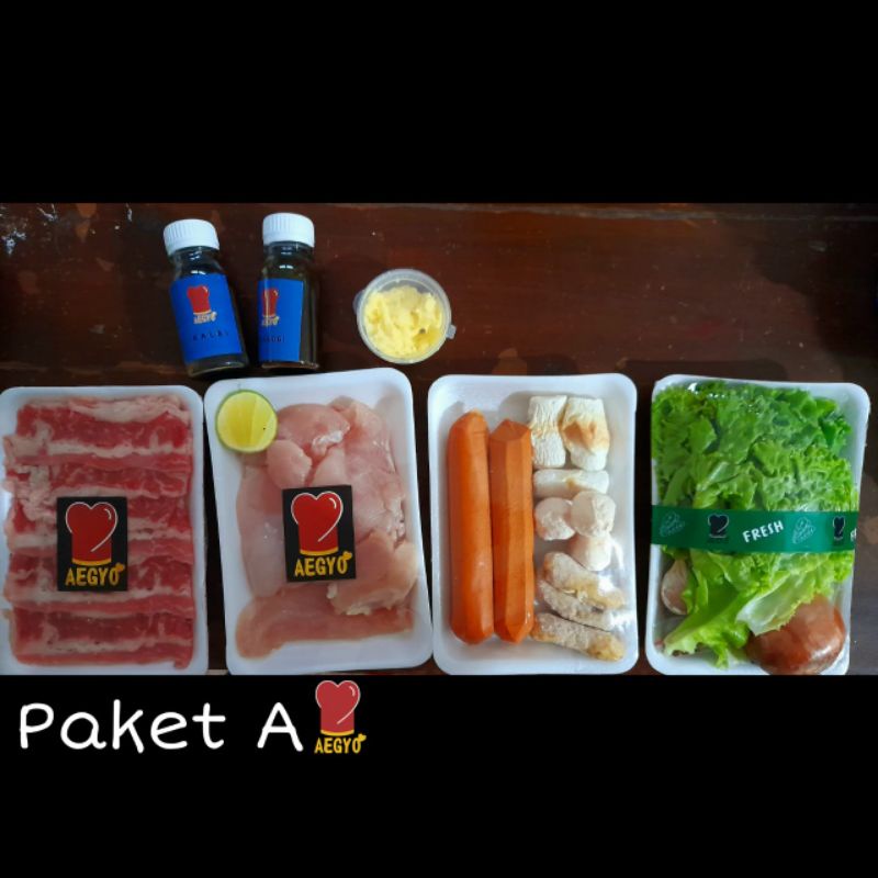 

Paket A Korean BBQ