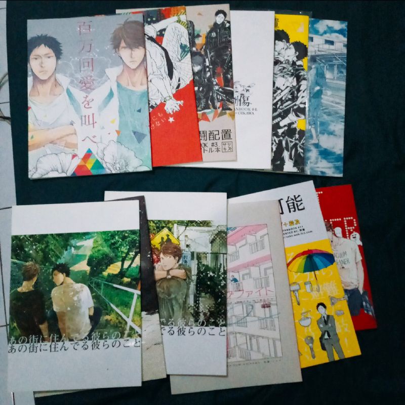 Haikyuu Gusari Sashikizu IwaOi Fanbook Doujinshi (SET)