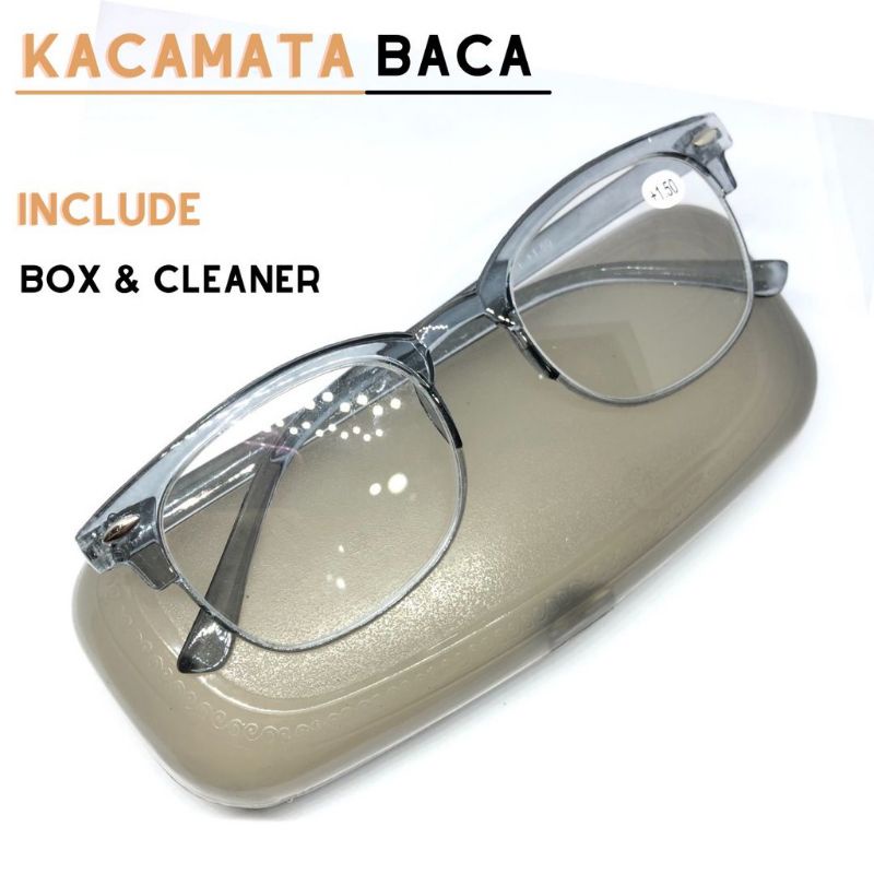 Kacamata Plus Pria Wanita/Antiradiasi/original optik